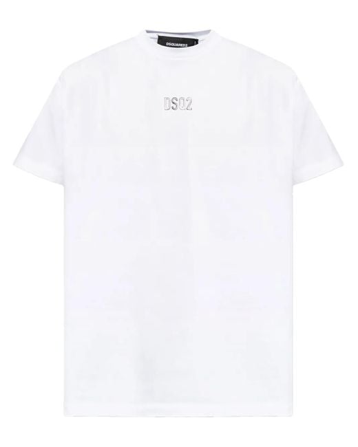 DSquared² Overhemd Met Logopatch in het White voor heren