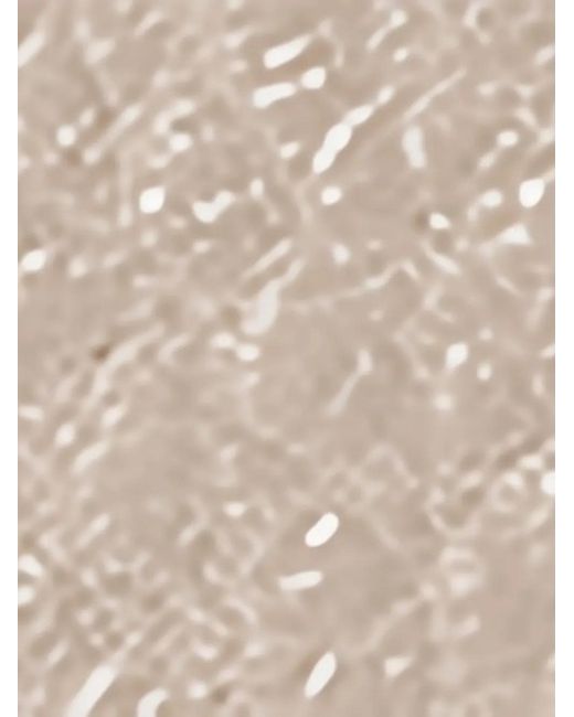 Stella McCartney Natural Padlock-Detail Grained Wallet