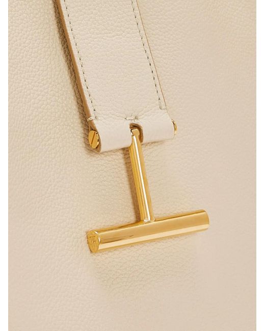 Tom Ford Natural Large Tara Cross Body Bag