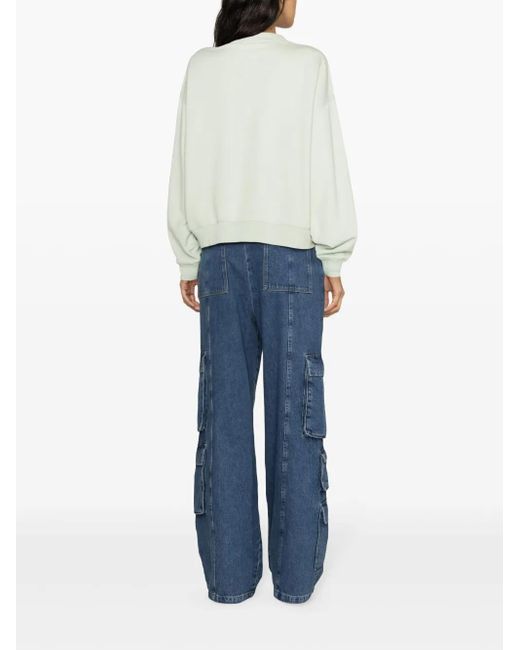 Axel Arigato White I Did It Myself Organic Cotton Sweatshirt