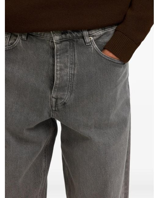 SELECTED Gray 220 Loose-Fit Jeans for men