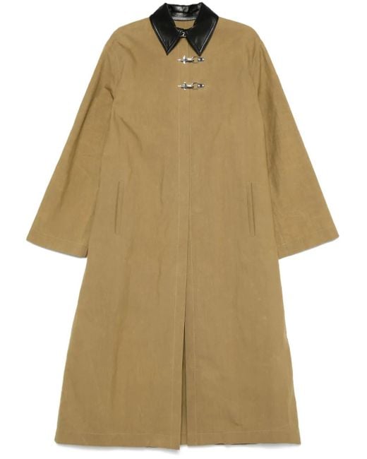 Manteau Zofia Nanushka en coloris Natural