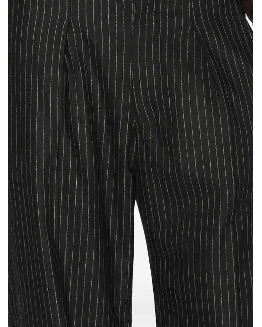 Isabel Marant Gray Lisetta Hose mit Nadelstreifen