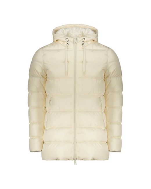 Herno Natural Hooded Padded Jacket for men