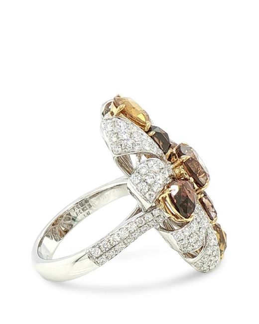 HYT Jewelry White Cocktail Diamond Ring
