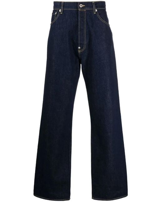 メンズ KENZO ワイドジーンズ Blue