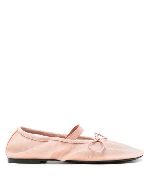 Proenza Schouler Pink Glove Mary Jane Ballerina Shoes