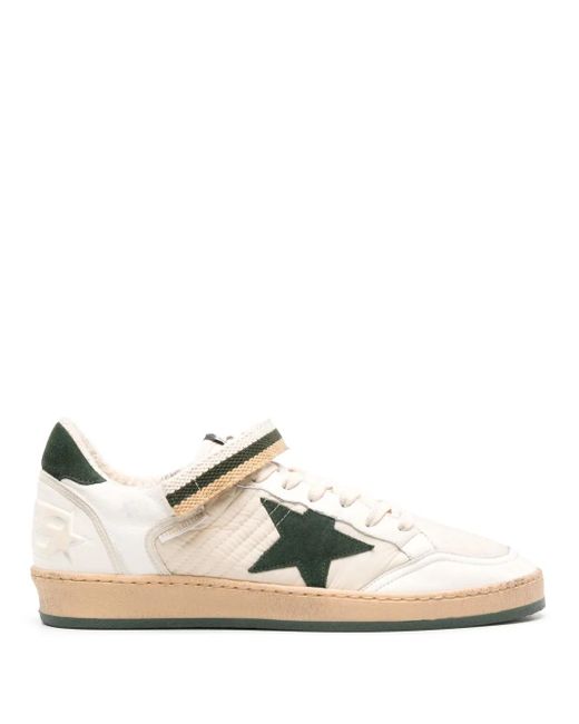 Golden Goose Deluxe Brand White Ball Star Leather Sneakers for men