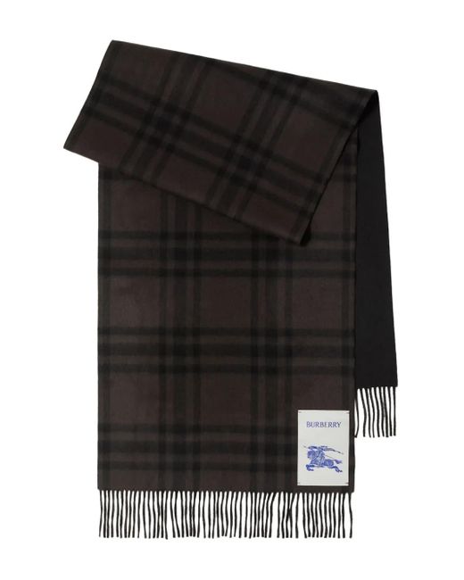 Pashmina EKD a cuadros Burberry de color Black