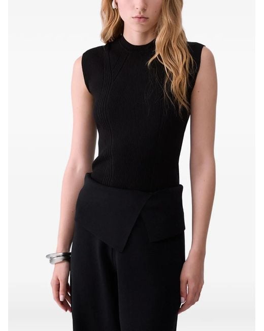 Liu Jo Black Knitted Top