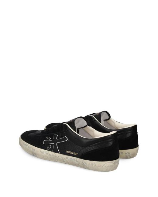 Premiata Black David Sneakers for men
