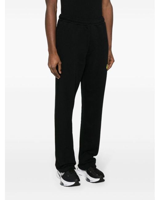 Pantalones de chándal con aplique de cara Barrow de color Black