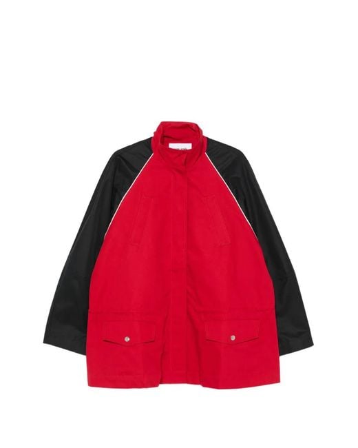Facon Jacmin Red Vegas Colourblock Jacket