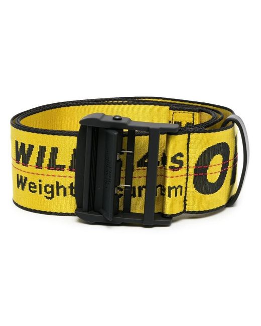 ceinture off white jaune fake
