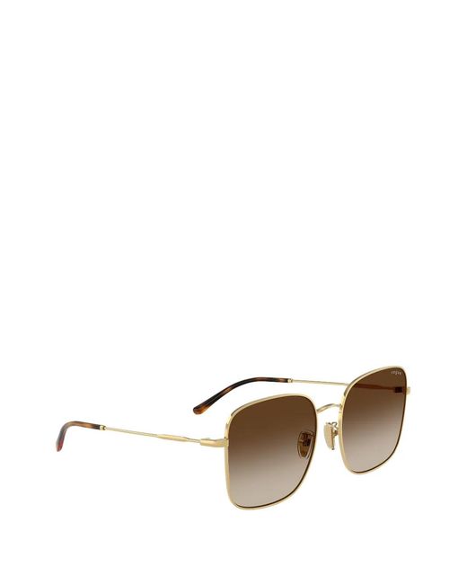 Vogue Eyewear Brown Square-Frame Sunglasses