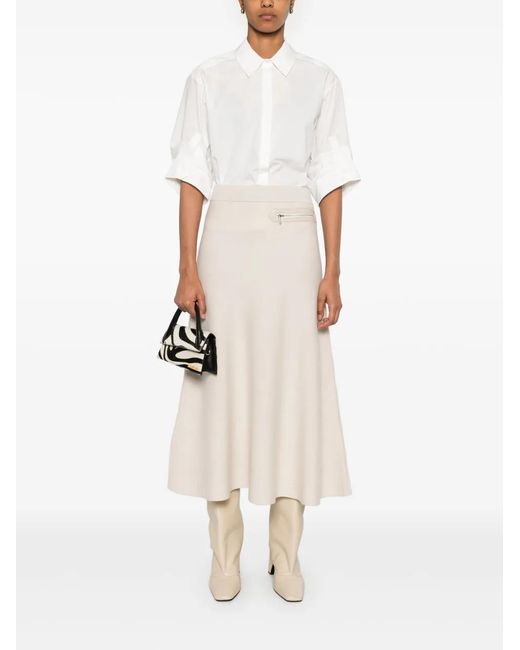 Jonathan Simkhai White Gemma Shirt