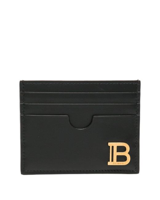 Porte-cartes B-Buzz Balmain en coloris Black