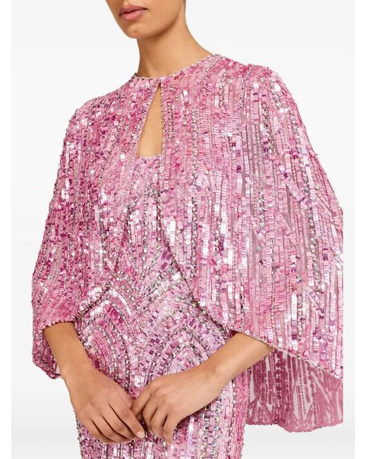 Jenny Packham Pink Vulsa Cape