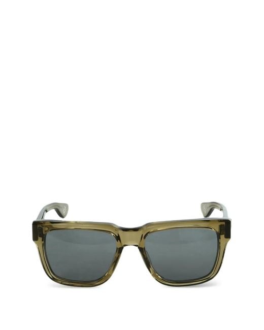 Chrome Hearts Gray Box-Officer Square-Frame Sunglasses