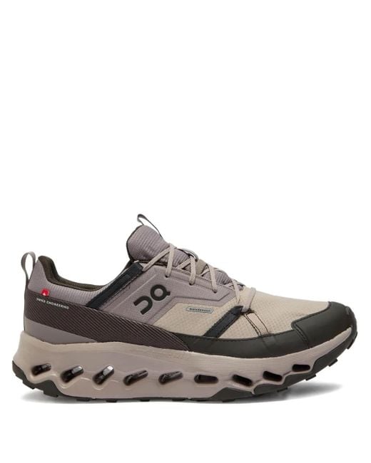 On Shoes Brown Cloud Horizon Waterproof Sneakers for men