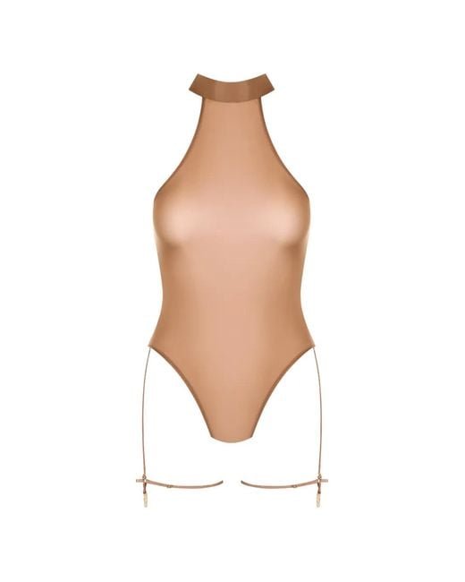 Maison Close White French Kiss Light Bodysuit