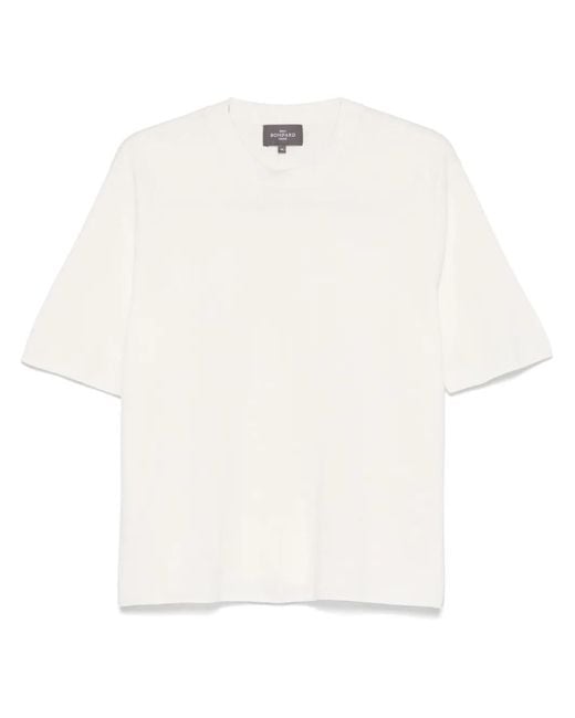 Bompard White Minimalist T-Shirt