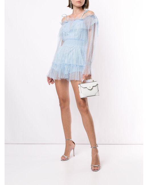 alice mccall blue playsuit