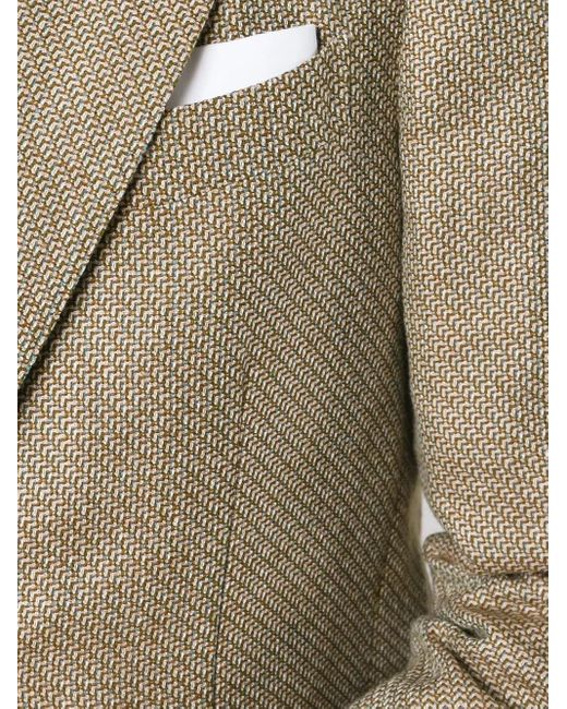 Boglioli Single Breasted Fitted Blazer in het Green voor heren