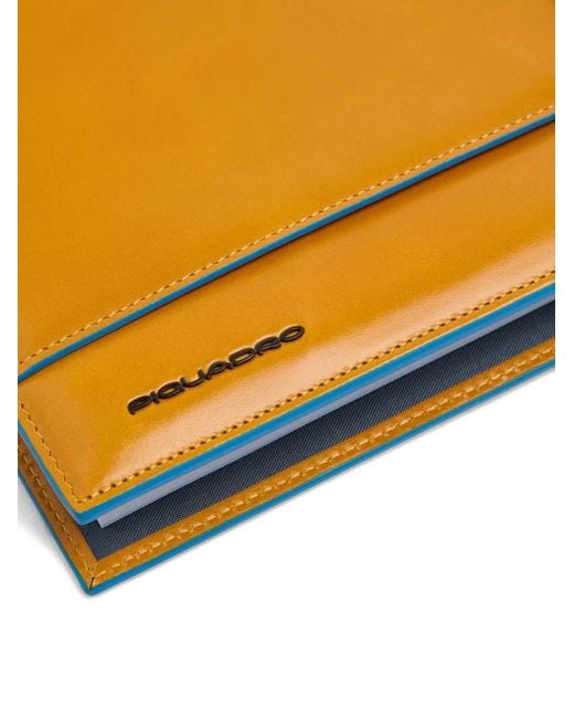 Piquadro Yellow Weekly Planner