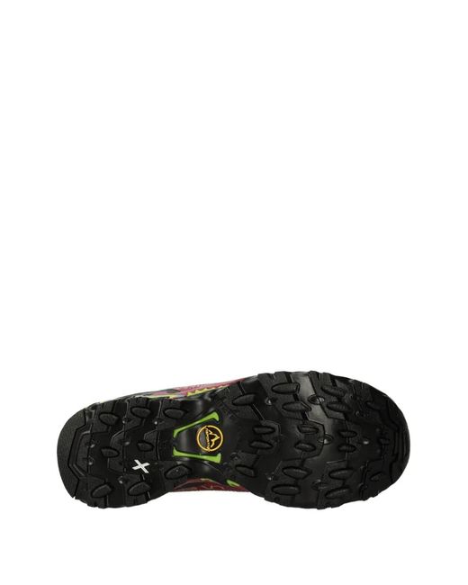 La Sportiva White Mesh-Panelled Logo-Print Sneakers