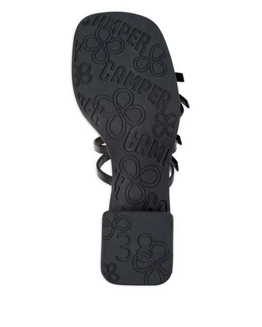 Camper Black Kora Strappy Sandals