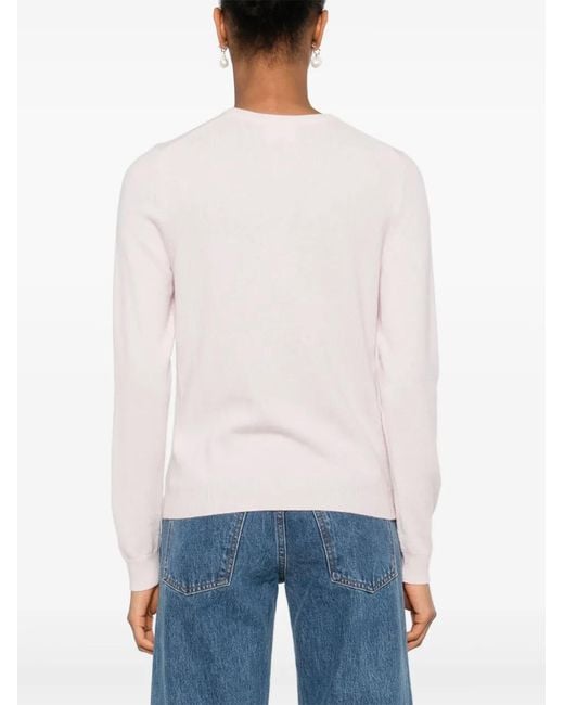 Bompard Pink Pullover Aus Kaschmir