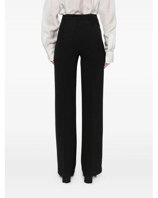 Twinset Black Wide-Leg Trousers