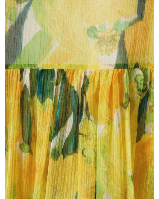 LaDoubleJ Yellow Lemon-Print Blouse
