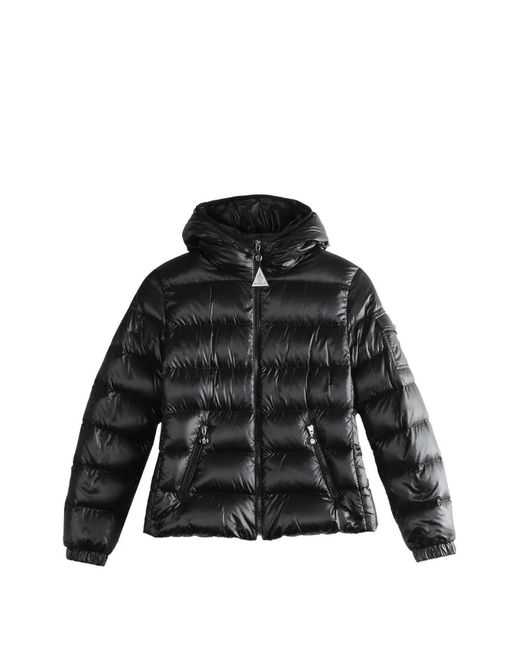Moncler Black Glesse Short Down Jacket
