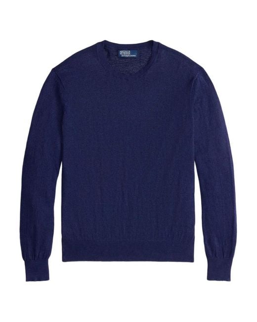 メンズ Polo Ralph Lauren クルーネックセーター Blue
