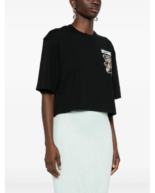 Moschino Black Teddy Bear T-Shirt