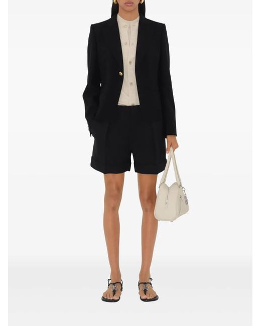 Burberry Black Tailored Shorts