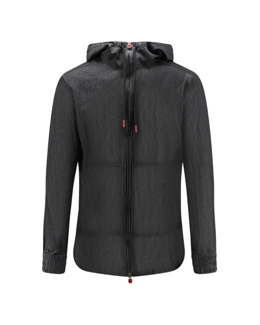 Chaqueta Con Capucha Kiton de hombre de color Black