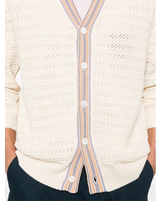 NN07 Natural Josh Cardigan for men