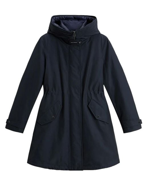 Parka Authentic Woolrich de color Blue