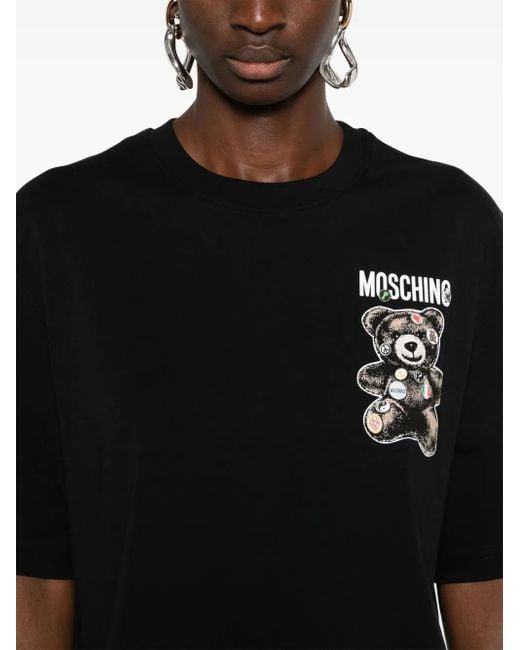 Moschino Black Teddy Bear T-Shirt