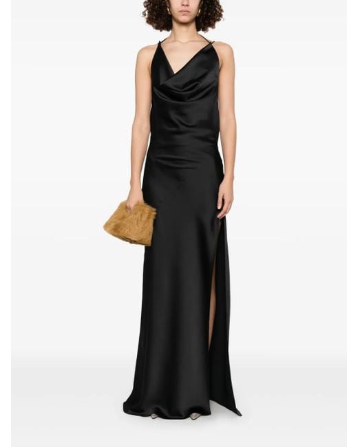 ANDAMANE Black Vera Gown