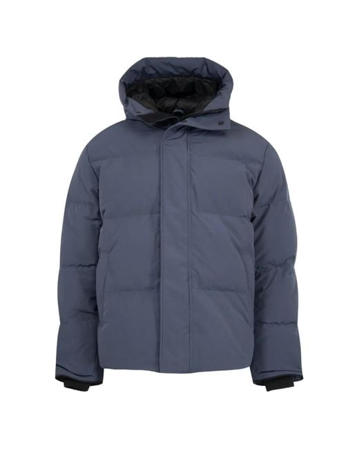 Canada Goose Blue Seymour Hooded Padded Jacket for men