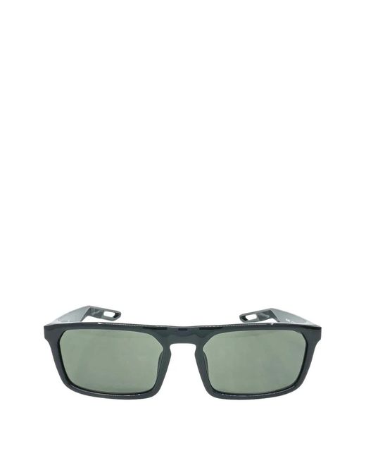 Nike Green Nv03 Rectangle-Frame Sunglasses for men