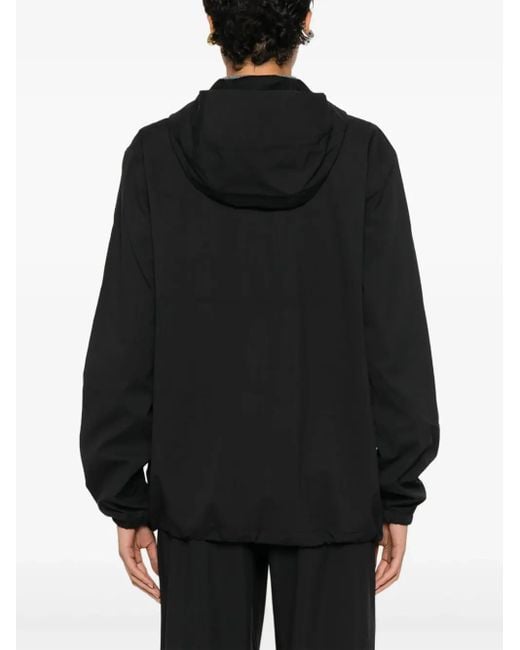 Rains Black Suva Hardshell Jacket