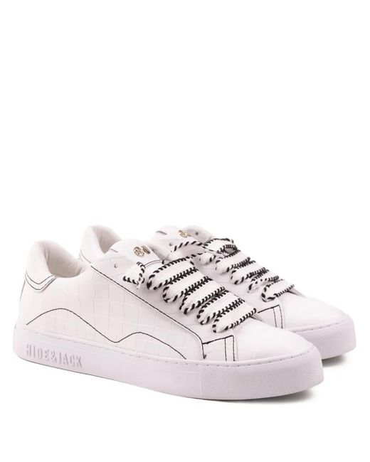 HIDE & JACK White Essence Tuscany Sneakers