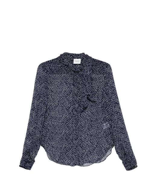 Isabel Marant Blue Midnight Viscose Leona