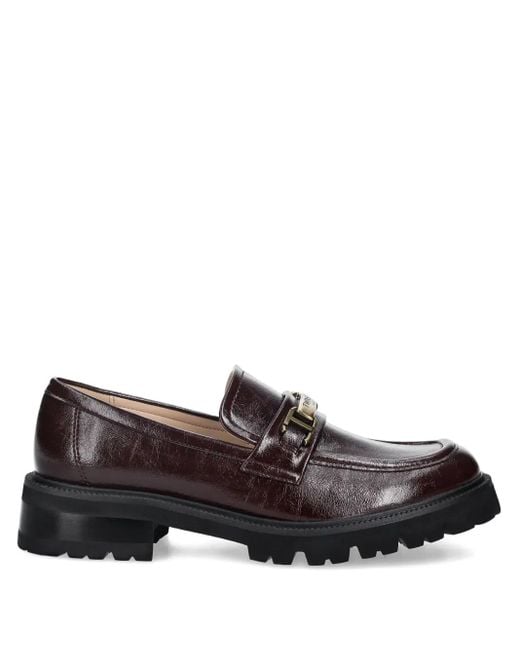 Twinset Brown 45Mm Buckle-Detail Loafers