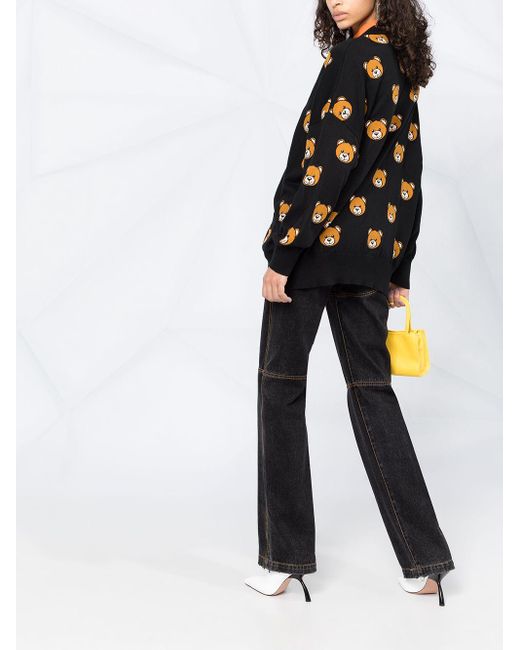 Moschino Teddy Bear Jacquard Knit 